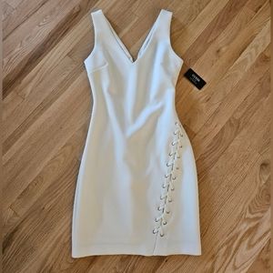 NWT Guess Ivy White Bodycon Dress - size 6